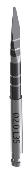 DESS® ONE GM Point drill Ø2