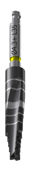DESS® ONE GM Tapered drill plus Ø4,3+