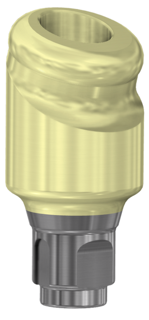 Angled DESSLoc®  Abutment - 3mm Collar Height - 3.3 (NC) - 87.041/3