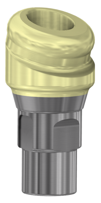 18° Angled DESSLoc® Abutment - 4.1 (RC) - 1mm Collar Height - 87.042/1