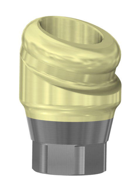 18° Angled DESSLoc® Abutment - 4.3 (RP) - 1mm Collar Height - 87.040/1