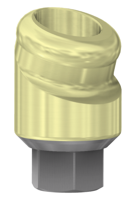 18° Angled DESSLoc® Abutment - 3.5 (NP) - 2mm Collar Height - 87.017/2