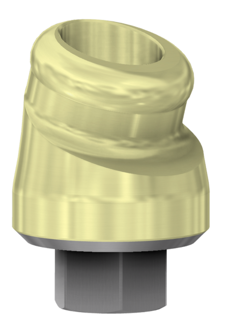 18° Angled DESSLoc® Abutment - 4.5 (RP) - 2mm Collar Height - 87.018/2