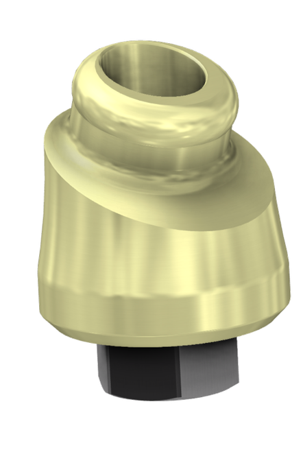 18° Angled DESSLoc® Abutment - 5.7 (WP) - 3mm Collar Height - 87.019/3