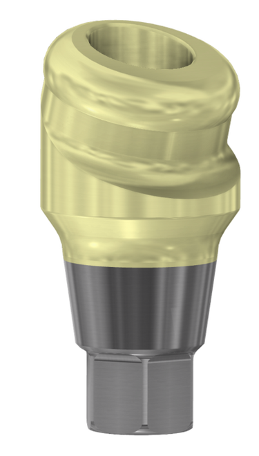 18° Angled DESSLoc® Abutment - GM - 2mm Collar Height - 87.035/2