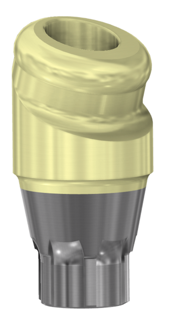 18° Angled DESSLoc® Abutment - 4.2 (EV) - 2mm Collar Height - 87.060/2