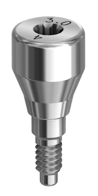 Healing Abutment for Single Unit - 4.0mm Collar Height - 3.0 (NP) - 20.068/4
