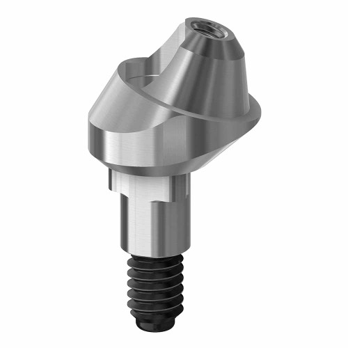 17° Angled Multiunit Abutment - 3.0mm Collar Height - 3.5 (NP) - 41.704/3 17° Angled Multiunit Abutment - 3.0mm Collar Height - 3.5 (NP) - 41.704/3