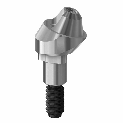 17° Angled Multiunit Abutment - 3.0mm Collar Height - 4.3 (RP) - 41.705/3 17° Angled Multiunit Abutment - 3.0mm Collar Height - 4.3 (RP) - 41.705/3