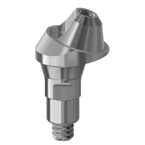 17° Angled Multiunit Abutment - 2.5mm Collar Height - 4.1/4.8 (RC) - 41.744/2 17° Angled Multiunit Abutment - 2.5mm Collar Height - 4.1/4.8 (RC) - 41.744/2