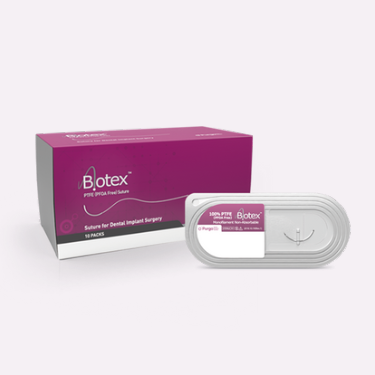 Purgo Biotex PTFE suture for dental implant surgery