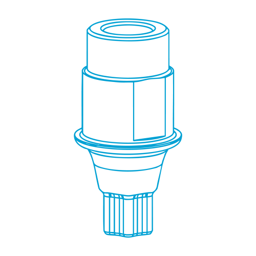 Straight Ti Bases compatible 