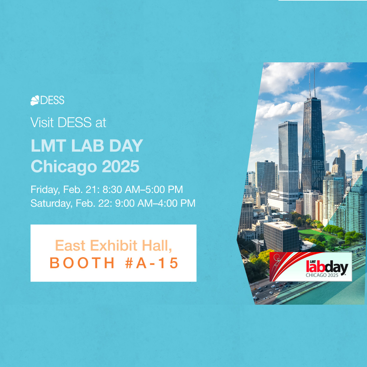 Lab Day Chicago 2025 I Experience The DESS® Difference! DESS®
