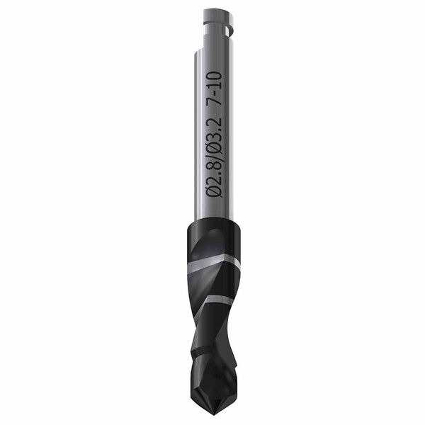 Nobel Active® Twist Step Drill ⌀2.8/⌀3.2mm - 28mm Length