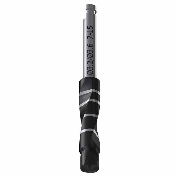 Nobel Active® Twist Step Drill ⌀3.2/⌀3.6mm - 33mm Length