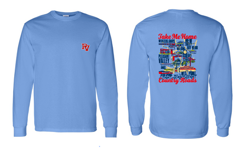 Gildan L/S Carolina Blue