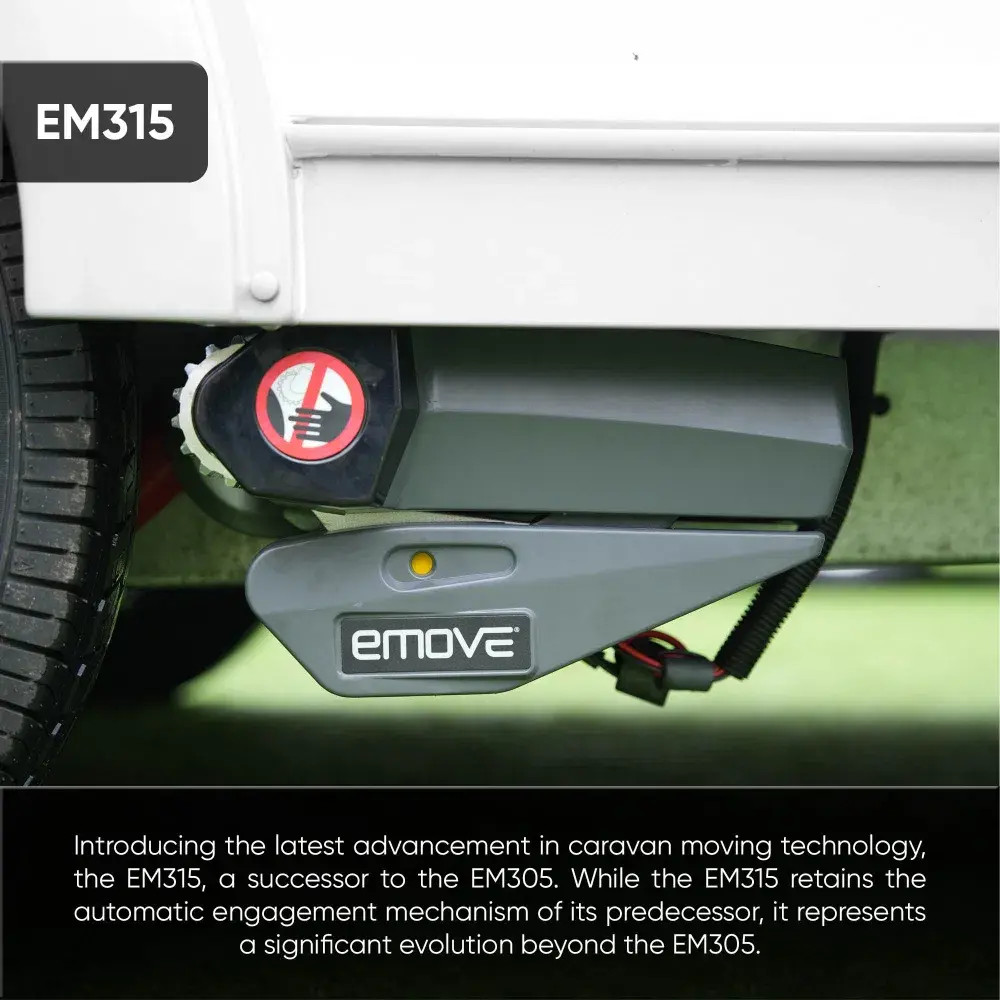 (EM315 Quad System) E-Move Gear Driven Auto Engaged Mover