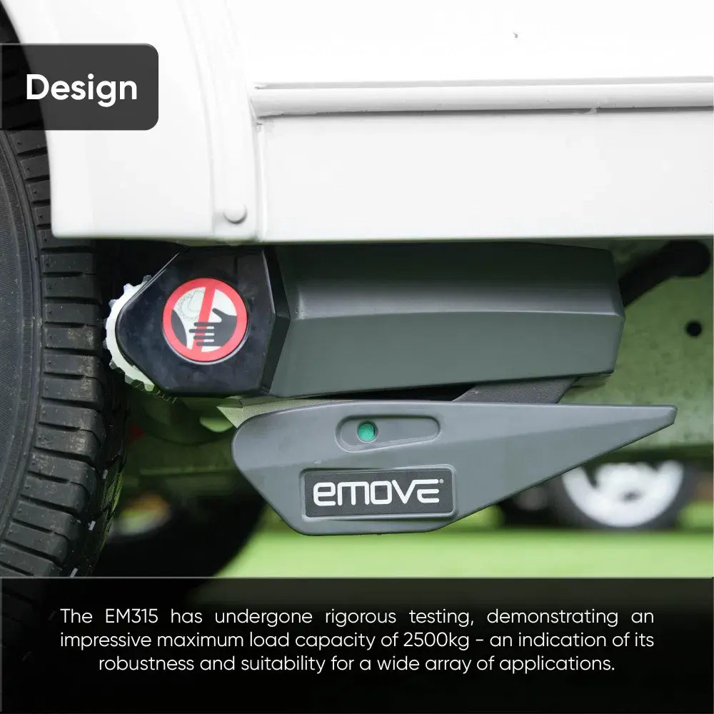 (EM315 Quad System) E-Move Gear Driven Auto Engaged Mover