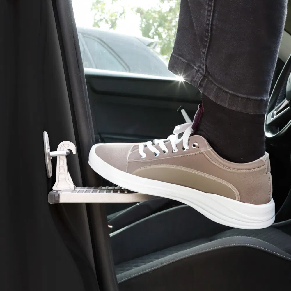 Foldable Car Door Latch Step