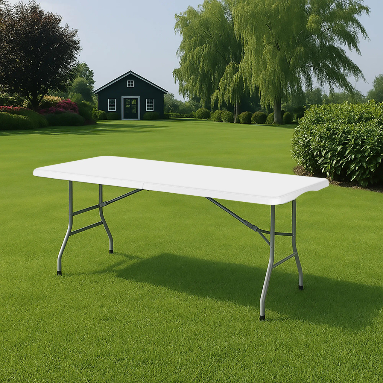 Folding Blow Moulded Table 180cm x 72cm