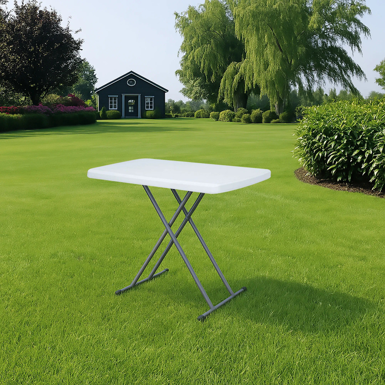 Outdoor Adjustable Height Table (75 x 50cm)