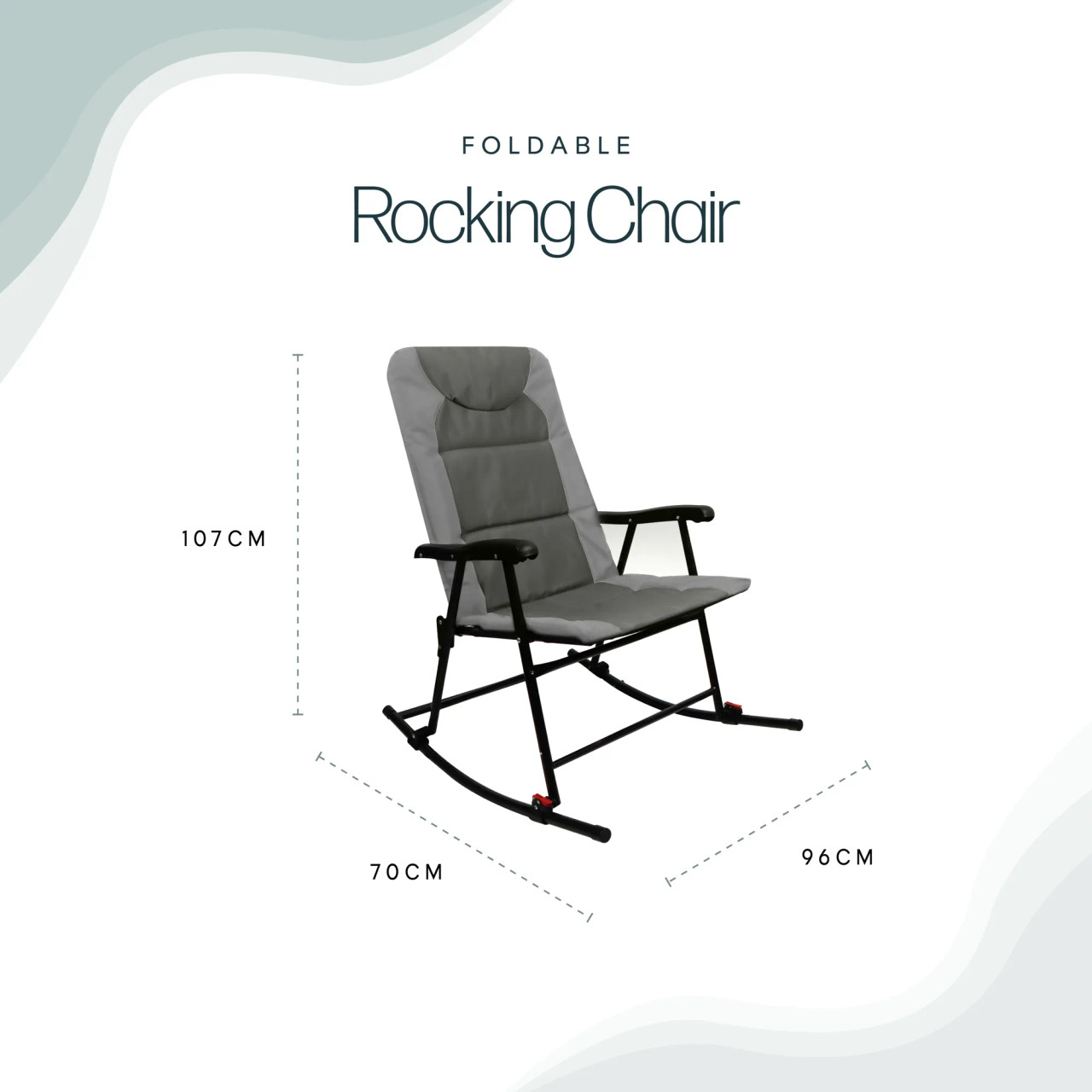 Foldable Rocking Chair