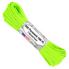 Atwood Rope MFG. 550 Paracord - Neon Green - 100'