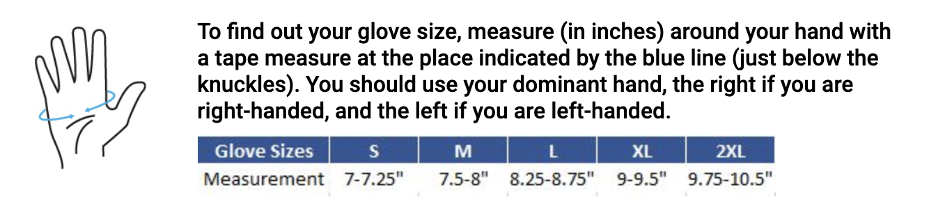 Refrigiwear Size Chart