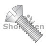 4-40X1/2  Slotted Oval Machine Screw Fully Threaded 18-8 Stainless Steel (Box Qty 5000)  BC-0408MSO188