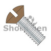 6-32X1/2  Slotted Oval Machine Screw Fully Threaded Zinc with Brown Painted Head (Box Qty 10000)  BC-0608MSOBR