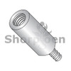 6-32X3/8  One Quarter Round Male Female Standoff Stainless Steel (Box Qty 500)