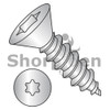 10-16X1  6 Lobe Flat Self Tapping Screw Type A B Fully Threaded 18 8 Stainless Steel (Box Qty 2000)  BC-1016ABTF188