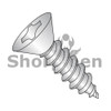 6-18X1/2  Phillips Flat Self Tapping Screw Type A Fully Threaded 18 8 Stainless Steel (Box Qty 5000)  BC-0608APF188