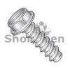 6-20X1/2  Slotted Indented Hex Washer Self Tapping Screw Type B Fully Thread 18 8 Stainless (Box Qty 5000)  BC-0608BSW188