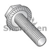 M8-1.25X16  Metric Din 6921 Hex Flanged Washer Serrated Screw Full Threaded A2 Stainless Steel (Box Qty 500)  BC-M816D6921SA2