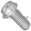 6-32X1/4  Phillips Indented Hex Washer Machine Screw Fully Threaded 18 8 Stainless Steel (Box Qty 3000)  BC-0604MPW188