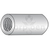 M6-1.0X20X10  Metric Type 9070 Round Coupling Nut A2 Stainless Steel (Box Qty 500)  BC-M620RNCUPA2