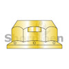 1/4-20 Regular Flange Top Lock Hex Nut Grade G Zinc Yellow (Pack Qty 3,000) BC-14NTRY