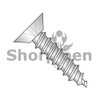 8-15X1  Phil Flat Undercut Self Tapping Screw Type A Fully Threaded 18 8 Stainless (Box Qty 4000)  BC-0816APU188