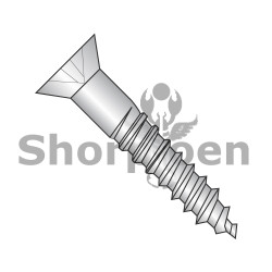 4-22X1/2 Phillips Flat Full Body 2/3 Thread Wood Screw 18 8 Stainless Steel (Pack Qty 5,000) BC-0408DPF188