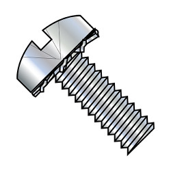 10-24X1/2 Combination (Slotted/Phil) Pan External Sems Machine Screw Full Thread Zinc (Pack Qty 5,000) BC-1008ECP