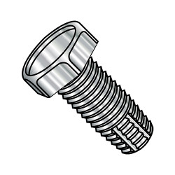 1/4-20X1 Unslotted Indent Hex Thread Cutting Screw Type F Ful Thread 18 8 Stainless Steel (Pack Qty 1,000) BC-1416FH188