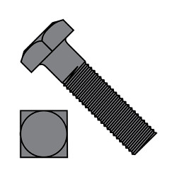 1 1/4-7X6 Square Head Machine Bolt Plain (Pack Qty 10) BC-12596BMQ