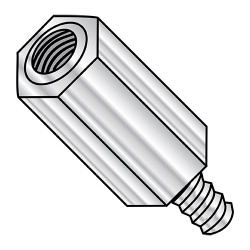 4-40X1 1/4 Three Sixteenths Hex Male Female Standoff Aluminum (Pack Qty 1,000) BC-102004HMA