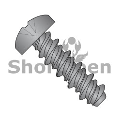 2-32X3/8 Phillips Pan High Low Screw Fully Threaded Black Oxide (Pack Qty 10,000) BC-0206HPPB