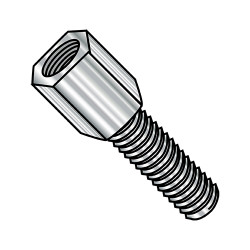 4-40X1/2 3/16 Hex Jackscrew Male 300 Series Stainless Steel (Pack Qty 500) BC-100804JM303