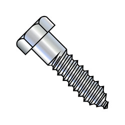 5/8X7 Hex Lag Screw Zinc Gimlet Point (Pack Qty 30) BC-62112L