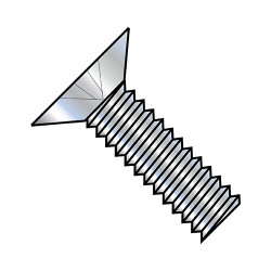 1/4-20X1 1/2 Phillips Flat 100 Degree Machine Screw Fully Threaded Zinc (Pack Qty 2,000) BC-1424MP1