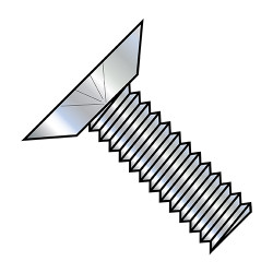 1/2-13X1 Phillips Flat Undercut Machine Screw Fully Threaded Zinc (Pack Qty 600) BC-5016MPU