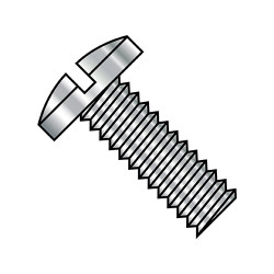 10-32X1 Slotted Binding Undercut Machine Screw Fully Threaded 18-8 Stainless Steel (Pack Qty 2,000) BC-1116MSB188